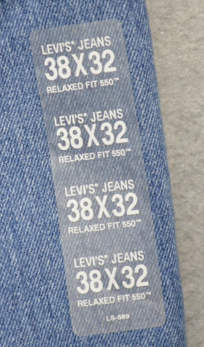 NWT Levi's Men's 550 Relaxed Fit Jeans Size 38 X 32 - Picture 8 of 11