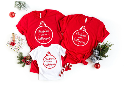 Matching Family Christmas Shirts 