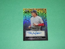 Tony La Russa Auto Card 2024 Leaf Metal Signature Series 1/1, One of a Kind!!!!!