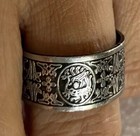 Buddha Stones 4 Guardian Beast Dragon Sz 7 Ring Band — photo 2