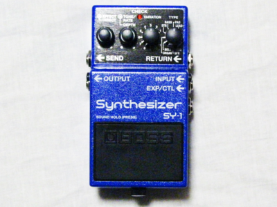 Used Boss SY-1 Synthesizer Guitar Effects Pedal 761294514382 | eBay