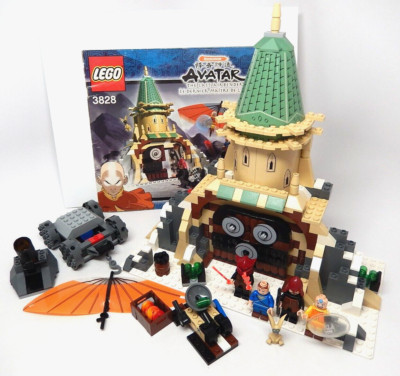 Lego 3828 Air Temple Avatar The Last Air Bender 100% Complete
