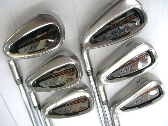DUNLOP - mana」ゼクシオ10 5W DUNLOP XXIO 10 Navy Lefty Irons #5-9.P(6Clubs)/NSPRO/Flex:S