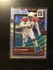 2022 Panini Donruss Optic Rated Wave Prizm /300 Myjai Sanders #284 Rookie RC PWE