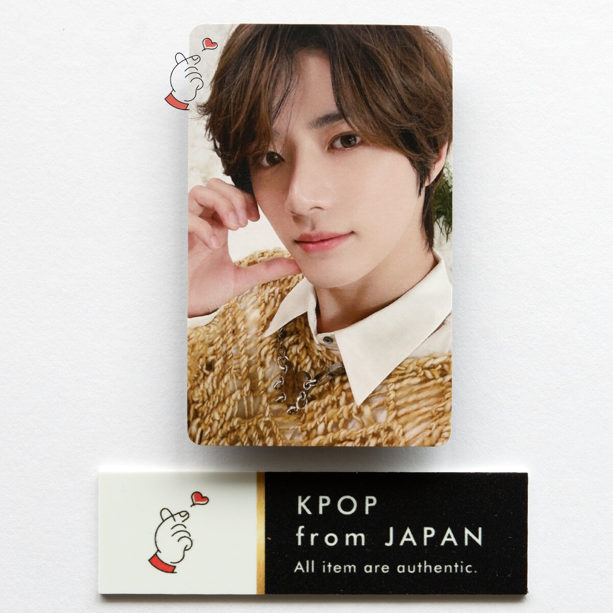 TXT SWEET Weverse UMS 7net POB Lucky draw Photocard Yeonjun Soobin