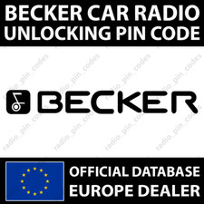 BECKER RADIO PIN CODE AUDIO BMW GRAND PRIX MEXICO TRAFFIC PRO SOUND TRUCKLINE