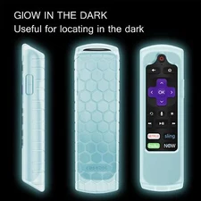 Remote Case For Roku Express 3900/ Express+ 3910 Remote Anti-Slip Silicone Cover