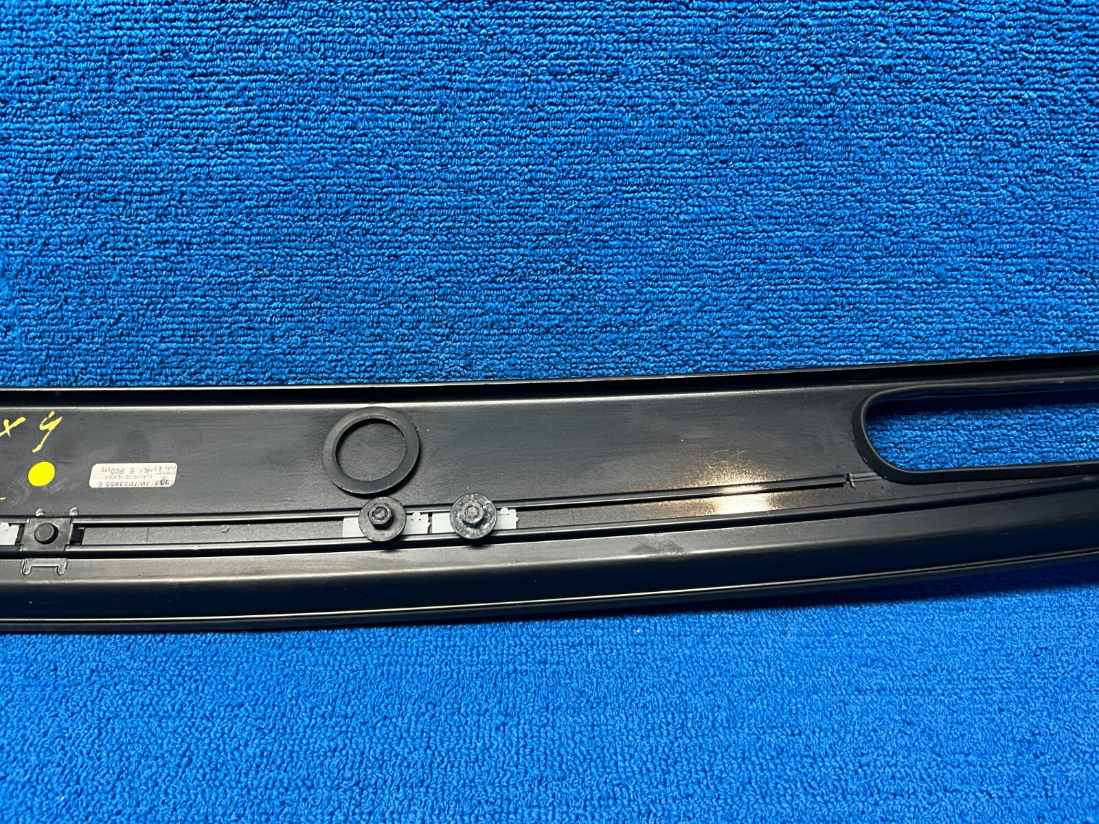 2007 - 2010 BENTLEY CONTINENTAL GTC FRONT WINDSHIELD COWL TRIM COVER PANEL OEM