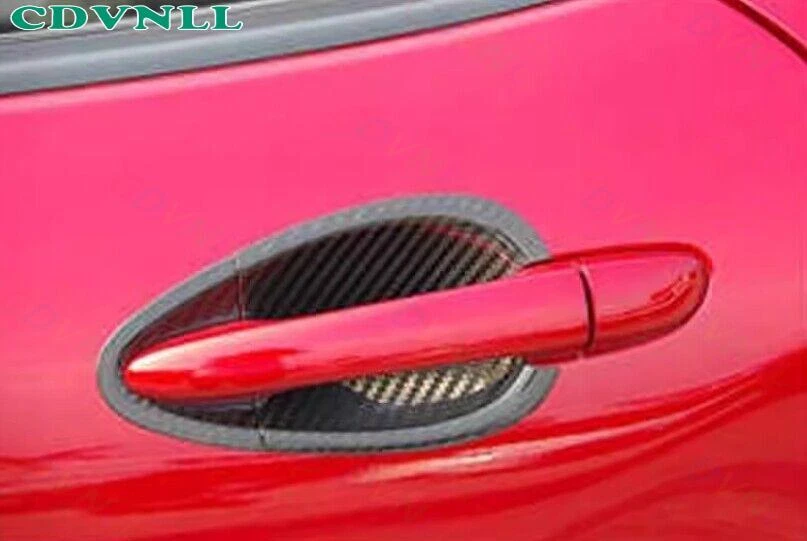 Para Mazda MX-5 Miata 2016-24 Fibra de Carbono Exterior Puerta Lateral Marco Borde Foto 3 de 4