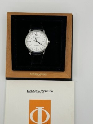 Baume Mercier Herren Uhr - MOA. 08461 -  Classima XL GMT Automatik 