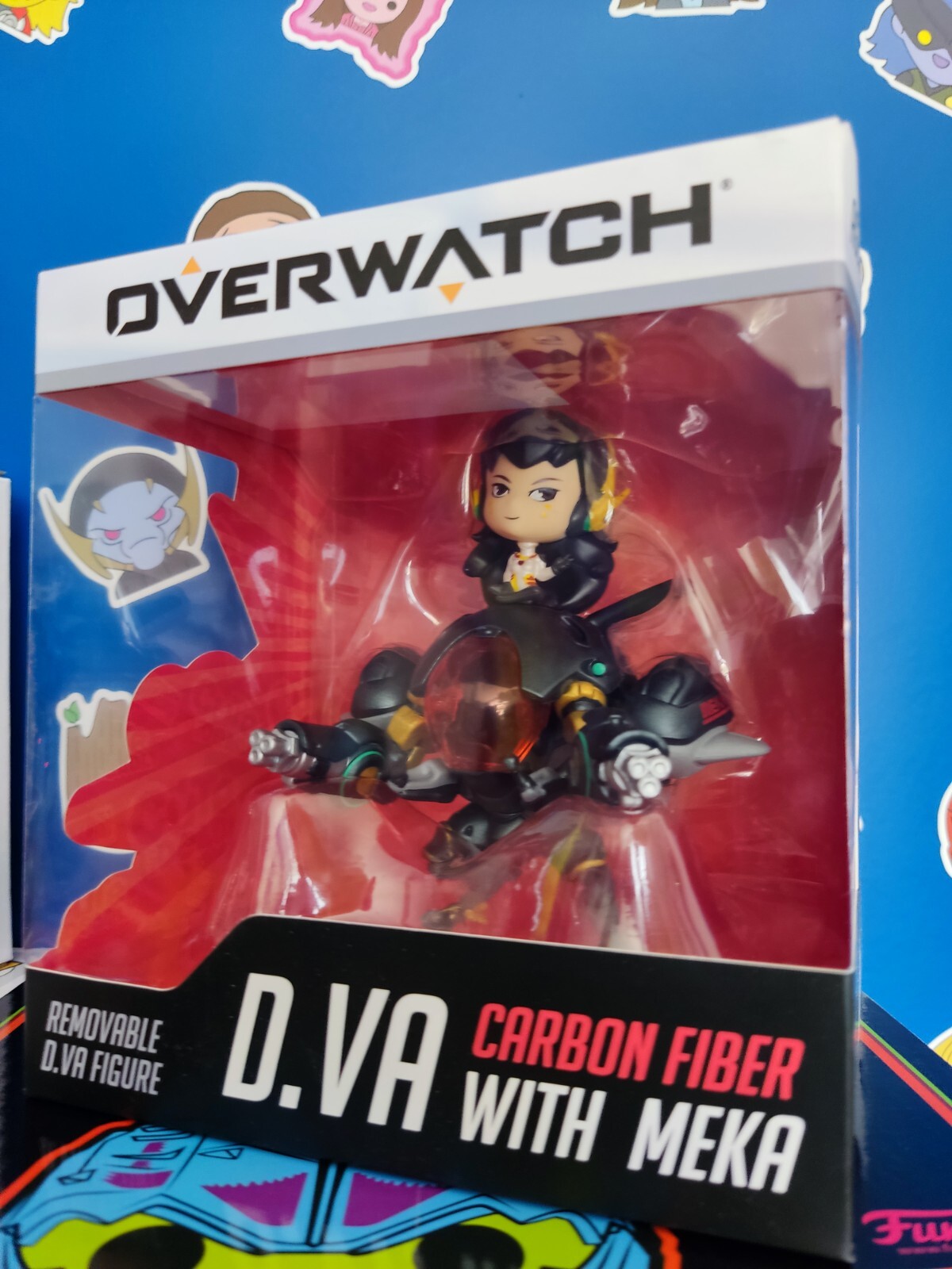 BLIZZARD • OVERWATCH Cute But Deadly CARBON FIBER D.VA EXCLUSIVE VERY RARE NEW