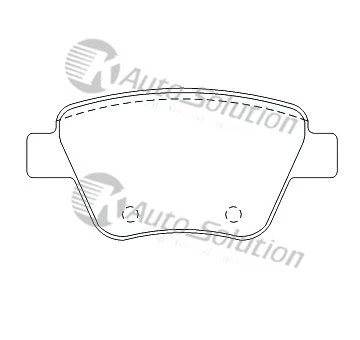 Brake Pads DB1849LC + DB2211LM Fits VW Caddy Life, Jetta Mk5, Mk6 Front & Rear - Picture 3 of 3