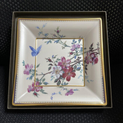 【パテックフィリップ/PATEK PHILIPPE】プレート 皿 食器 PATEK PHILIPPE LIMOGES PORCELAIN PLATE TRAY DISH 2016 Floral Motif