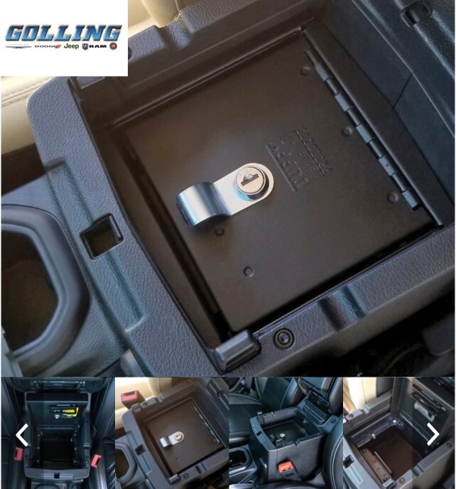 18-26 TUFFY 348-01 Center Console Security Safe for Jeep Wrangler JL GladiatorJT