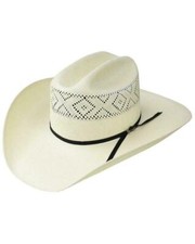 Stetson  20X Saddleman Straw Hat 4 1/4" Brim