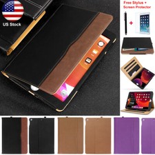 For iPad 9th/8th/7th 10.2" Wallet Case Leather Auto Sleep Wake Stand Smart Cover