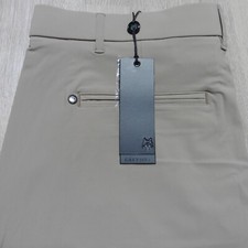 GREYSON Mens 34 MONTAUK SHORTS RIVERSTONE BEIGE PERFORMANCE GOLF 10'' STRETCH