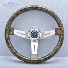 Modified Marble Deep Corn Steering Wheel 14inch Jdm Racing Sport Steering Wheel