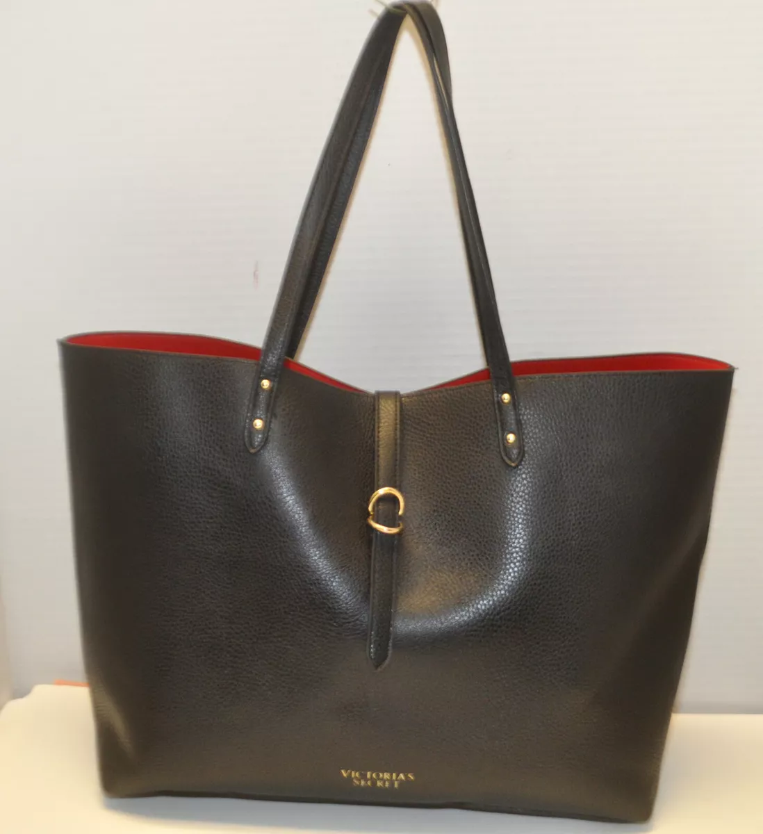 victoria secret leather tote bag