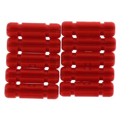 LEGO 4142865 32062 Red 2M Cross Axle with Groove, 10-Pack | eBay