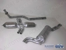 Auspuffanlage komplett für Mercedes S-Klasse W126 420 SEL o. Kat 1985-1987
