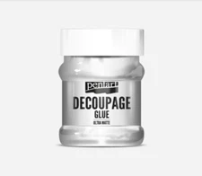 Ultra Matte | Decoupage Glue & Varnish 230ml | Water Based | Pentart