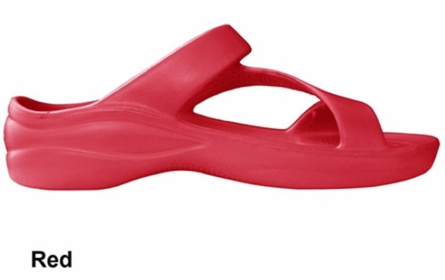 DAWGS Ladies Z-Sandals Arch Support Sandals - Red Sizes 5-11 | eBay