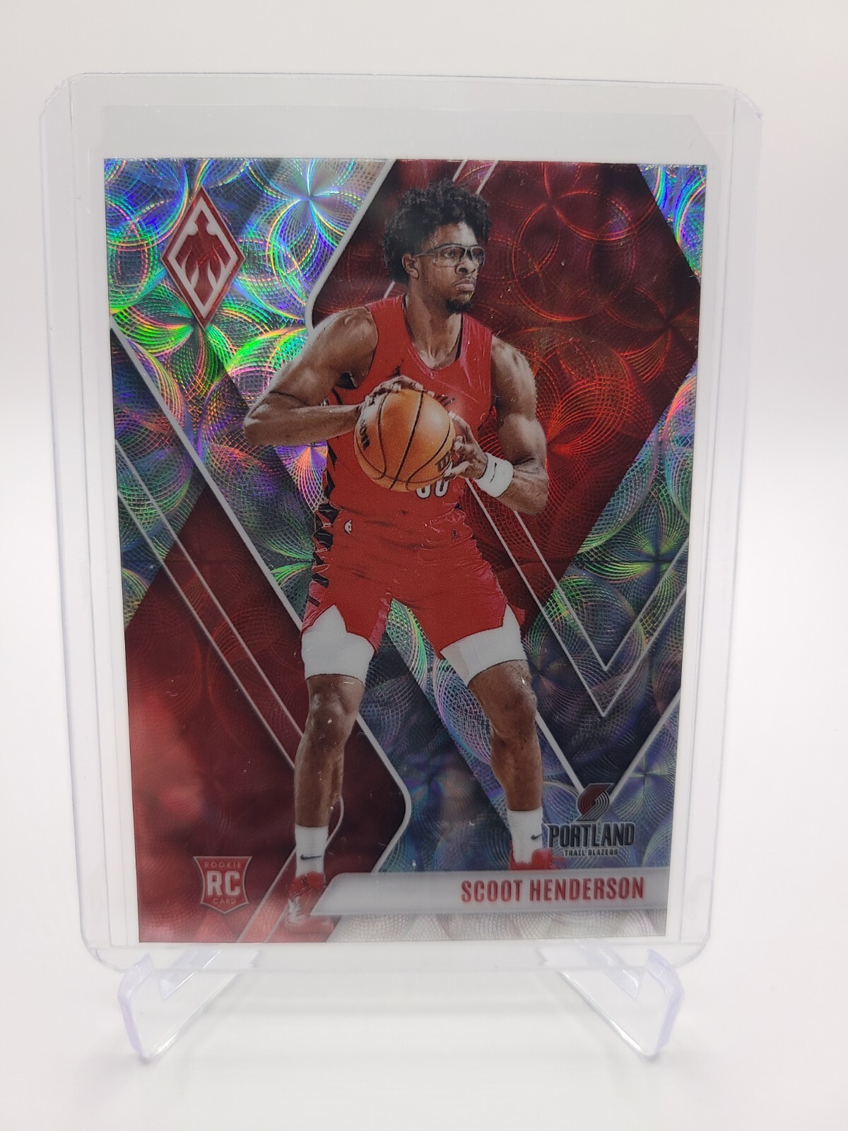 2023-24 Panini Phoenix NBA No. 298 Scoot Henderson RC International Silver