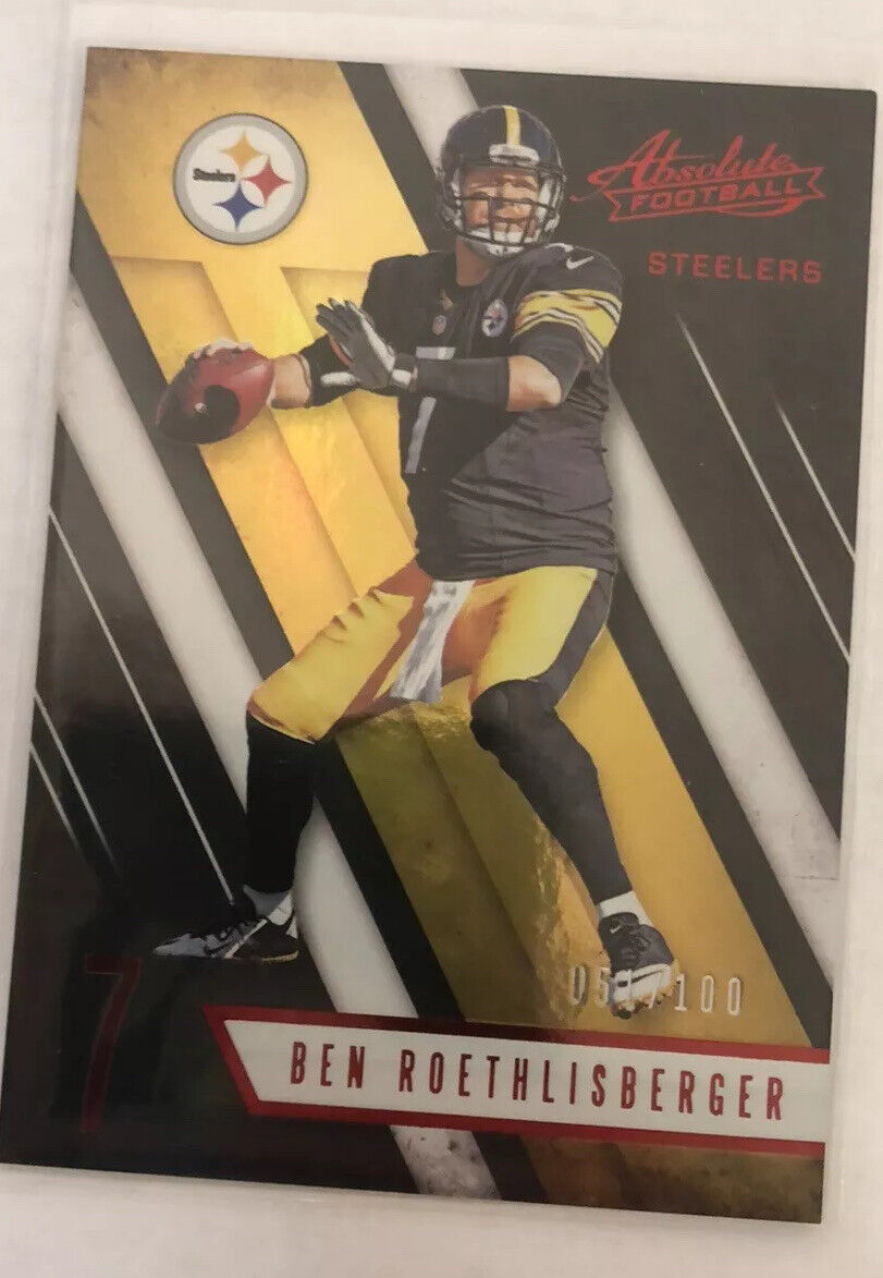 2016 ABSOLUTE SPECTRUM RED #15 BEN ROETHLISBERGER #'ED 051 2016 ABSOLUTE SPECTRUM RED #15 BEN ROETHLISBERGER #'ED 051