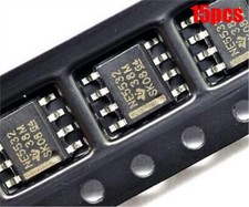 15Pcs Low Noise Smd Dual NE5532 N5532 Op-Amp Ti SOP-8 Ic New ci