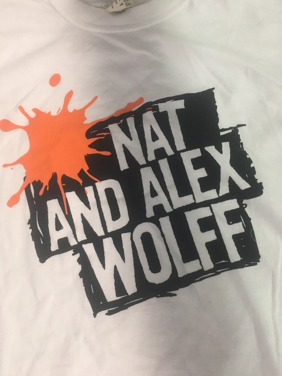 2024 Nat & Alex Wolff Sz M Shirt Naked Bros Band New York Brothers
