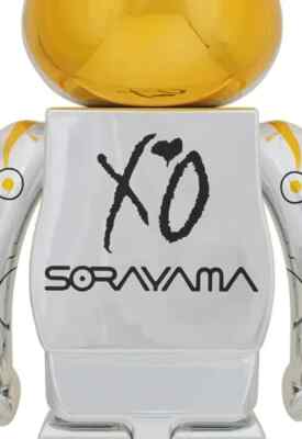 MEDICOM BE@RBRICK The Weeknd x Hajime Sorayama 400% + 100% SET