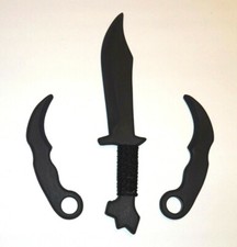 Knife Training Kalaj Kutter Karambit Pencak Silat KALI Fighter FMA Knives Kali