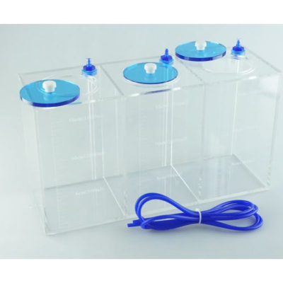 Dosierbehälter | Dosierdepot | Flüssigkeitsbehälter für Dosierpumpen 3 x 1500 ml