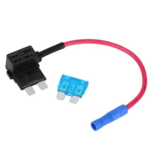 10PCS Car Add-a-circuit Fuse TAP Adapter Standard ATO ATC Auto Blade Fuse Holder - Picture 2 of 8
