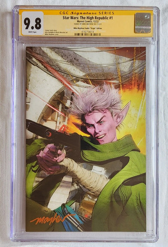 STAR WARS High Republic #1 - CGC SS 9.8 Mike Mayhew Signed Virgin Variant