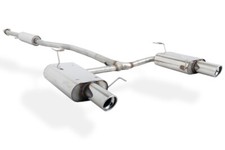 FOX Komplettanlage ab Kat re li je 1x100 mit Absorber Honda Accord 8 ab 08 2.4i