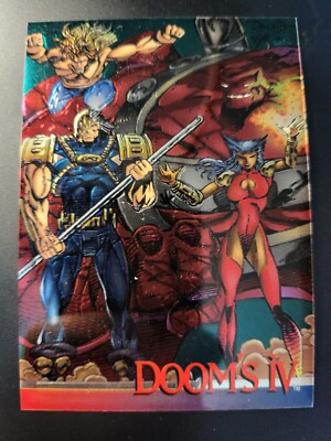Comic Image Wizard Series III Doom's IV Superhero Trading Card #8