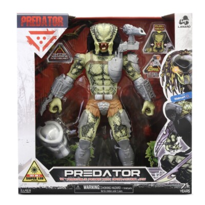 Predator 1987 フィギュア 12inch 未開封新品 PREDATOR 12 Inch POSEABLE FIGURE with Open Jaw MIB Walmart