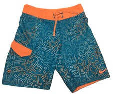 Nike Boys 9 Volley Short in Light Blue Fury Color Size Medium