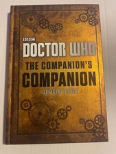 Signed Book - Doctor Who The Companion's Guide (Baker/Davison/McCoy/McGann) JSA