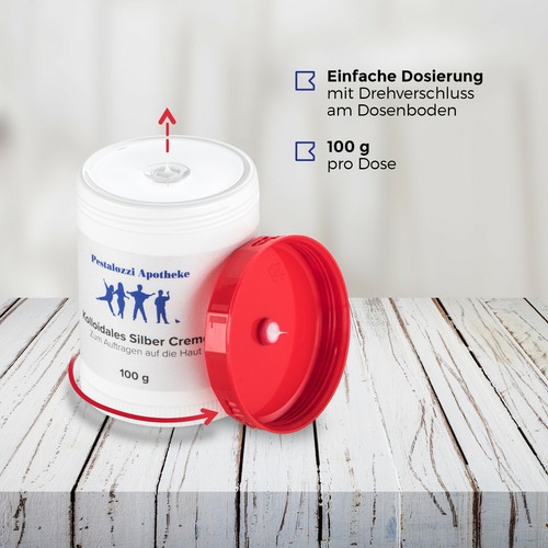 Kolloidales Silber Creme (100g) aus Apotheken-Herstellung - hochwertige Qualität - Bild 5 von 7