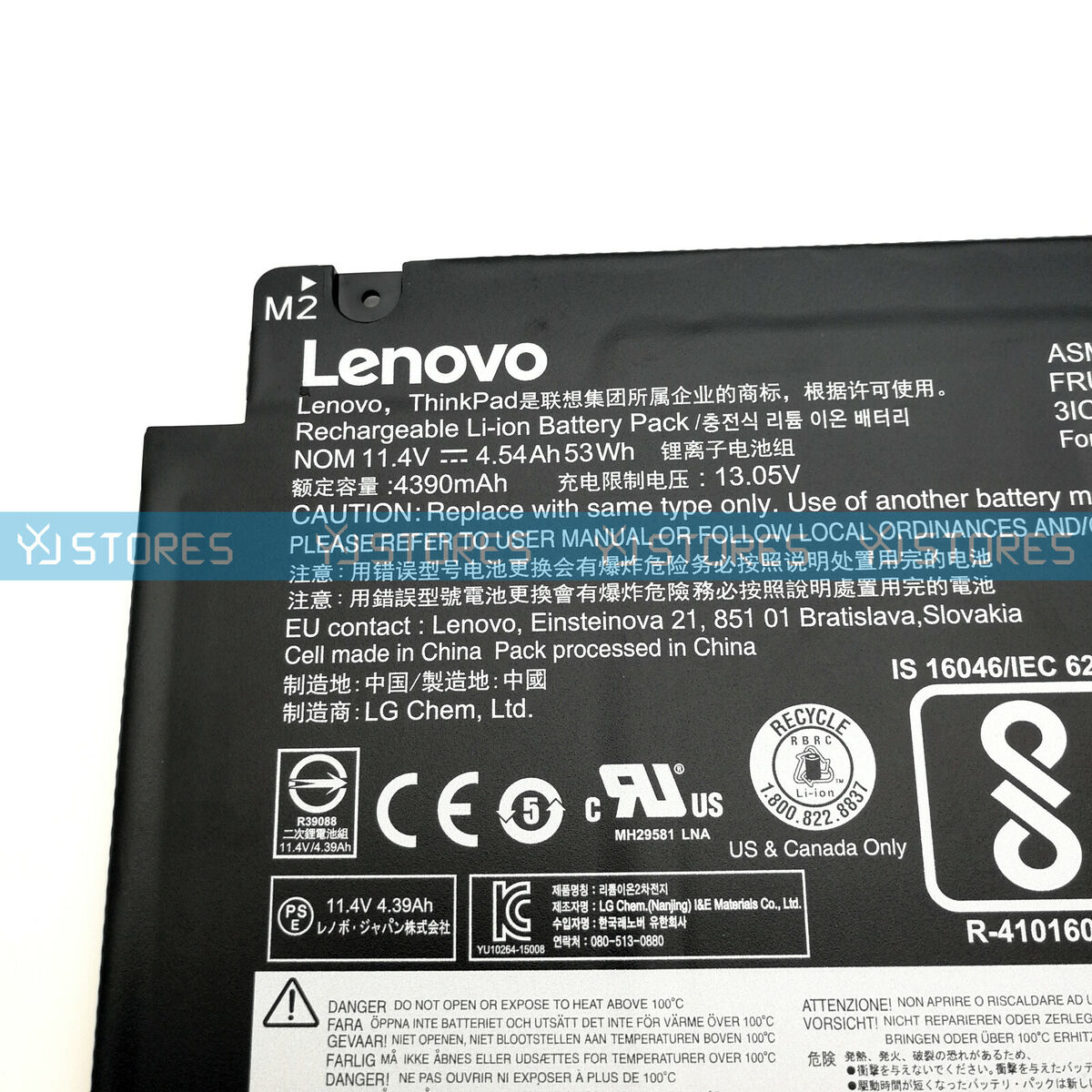 Genuine 00HW020 00HW021 Battery for Lenovo ThinkPad P40 Yoga Genuine 00HW020 00HW021 Battery for Lenovo ThinkPad P40 Yoga