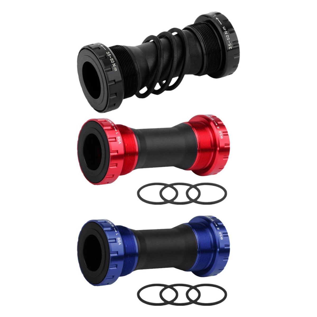 Bike Bottom Bracket Aluminum Alloy Portable 68/73mm for Mountain