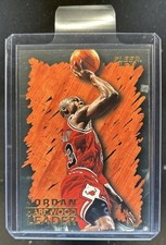 1996-97 Fleer Michael Jordan #123 Bulls