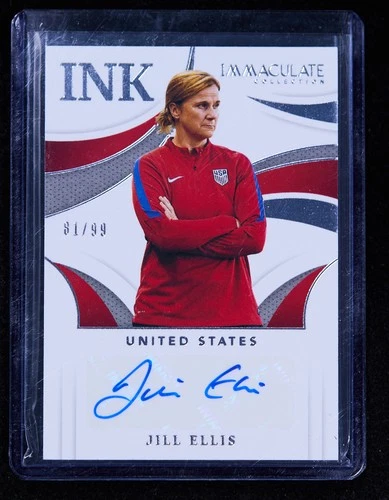 Jill Ellis 2021 Panini Immaculate Soccer Ink Auto 81/99[dbT11