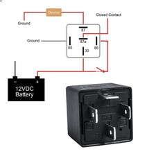 Reliable 4 Pin 12v 40a Automotive Relay - 2 Pack Silver Oxide Contacts Included Reliable 4 Pin 12v 40a Automotive Relay - 2 Pack Silver Oxide Contacts Included