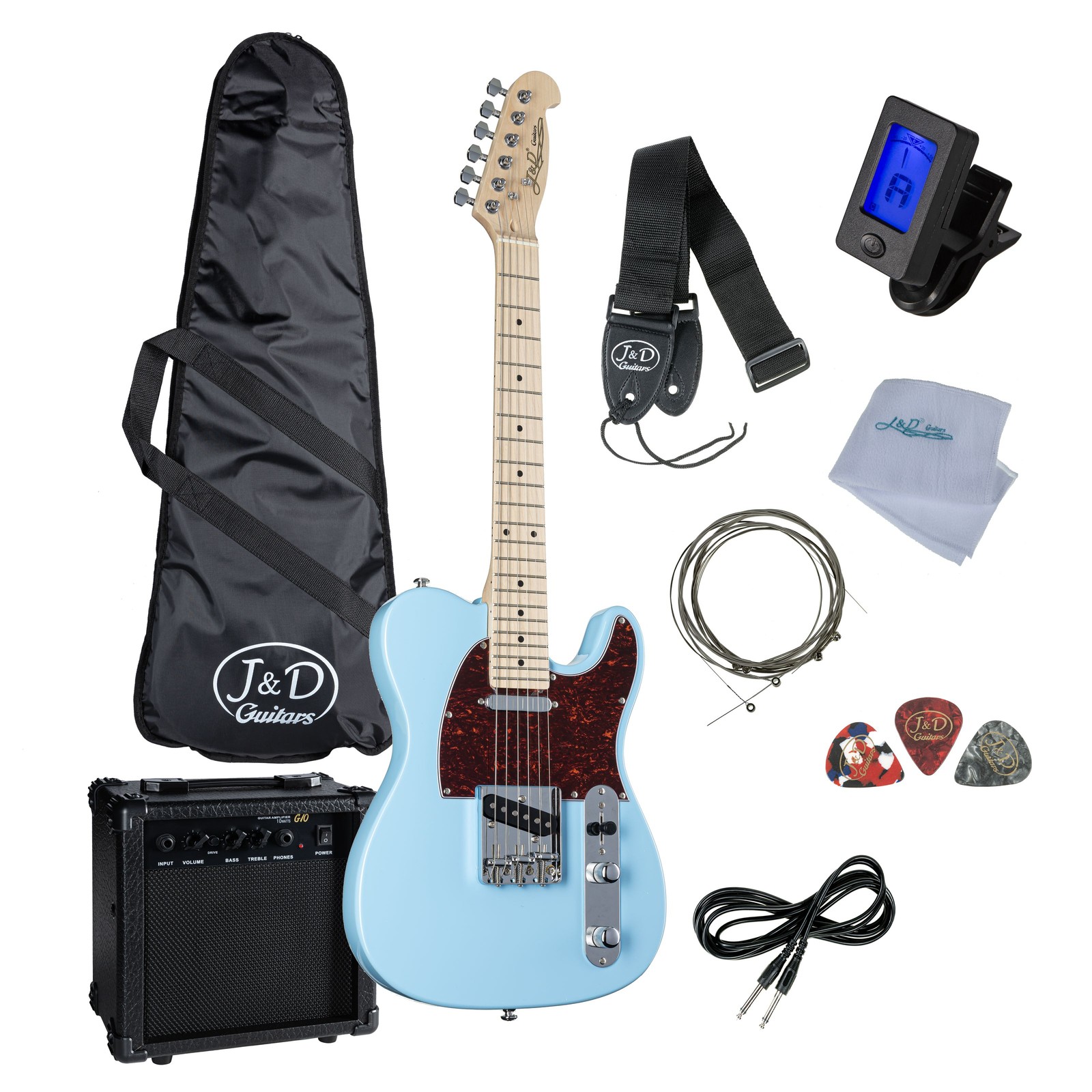 J - D TL-MINI Pack SBL Sky Blue - E-Gitarren Anfnger Set 29990₽