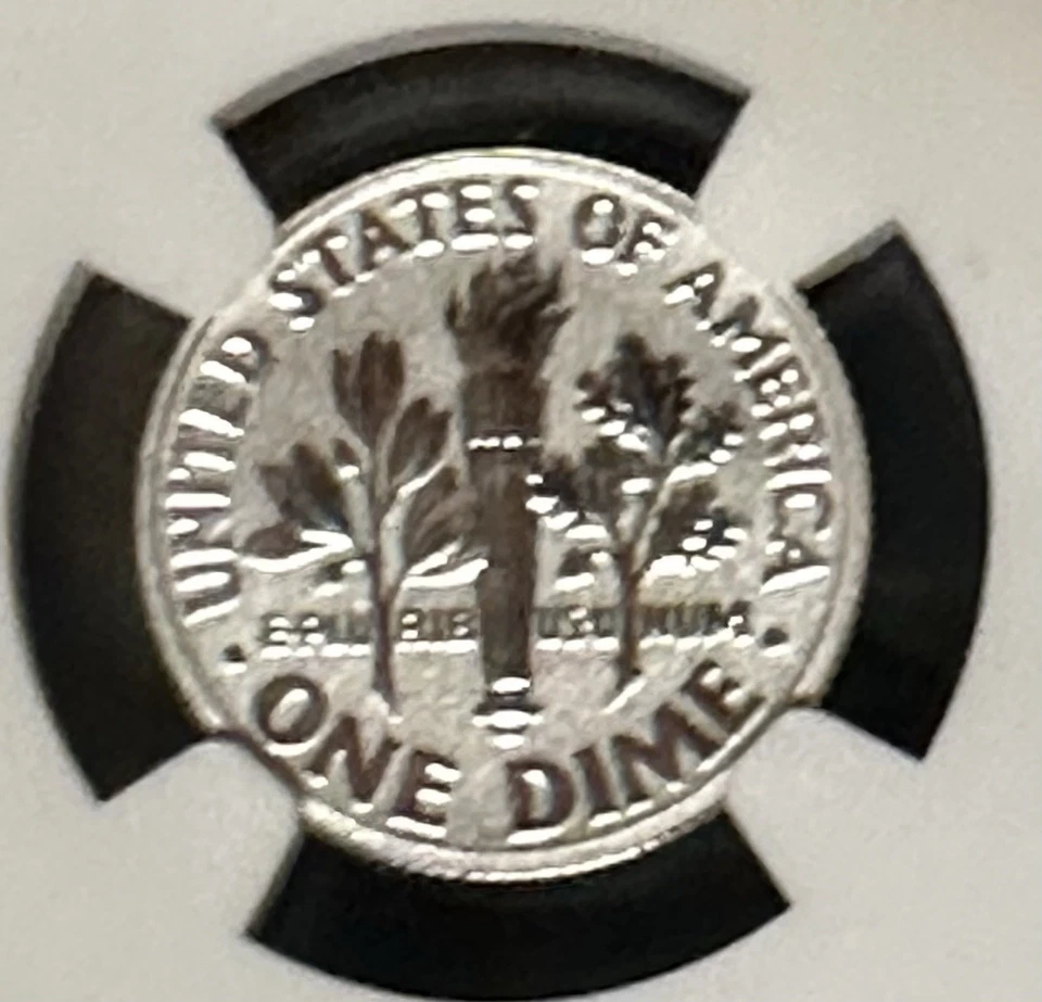 2015 Roosevelt Reverse Proof Silver Dime NGC PF69 March of Dimes Label - Unique - Image 4 of 4