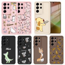 Cute Animals Customized Robust Cover For Samsung Galaxy A36 A17 S24 S25 S26 Case